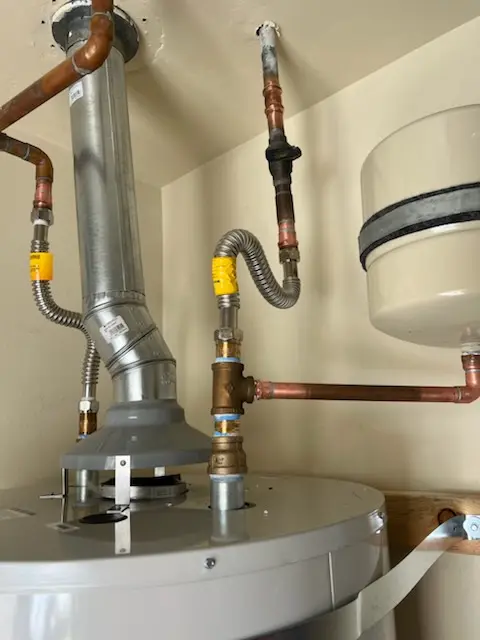 Water heater installation and plumbing repair in Prospect at Spring Meadows